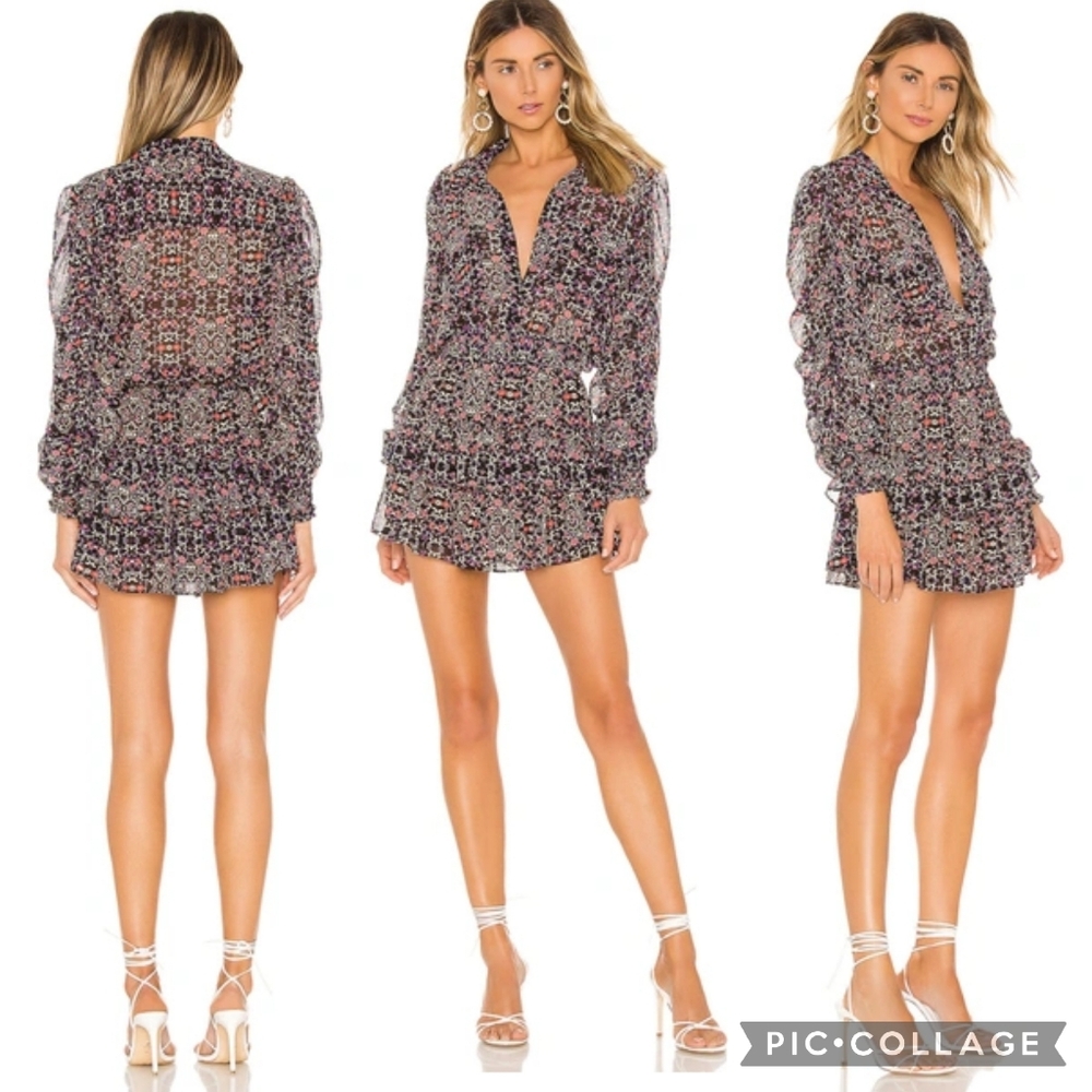 MISA Los Angeles | Floral Mini Dress